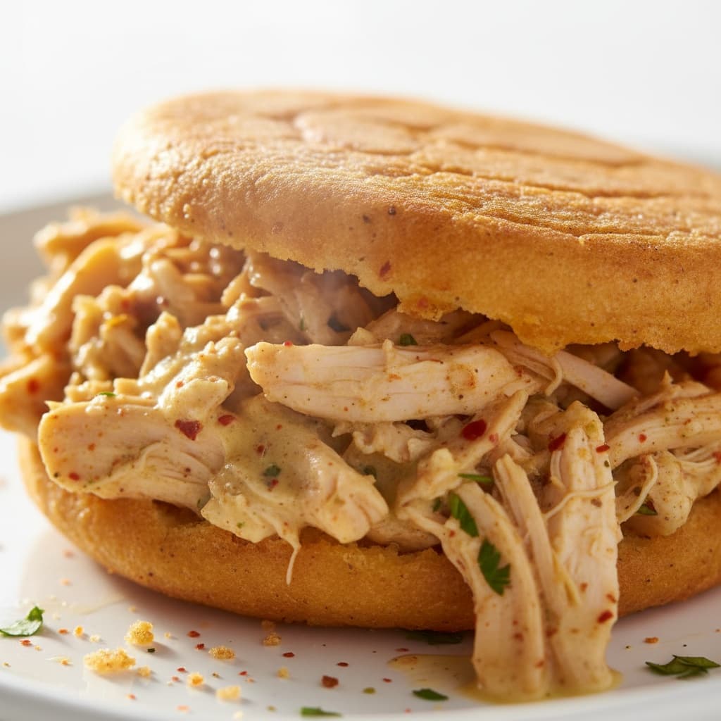 Arepa Frita de Pollo